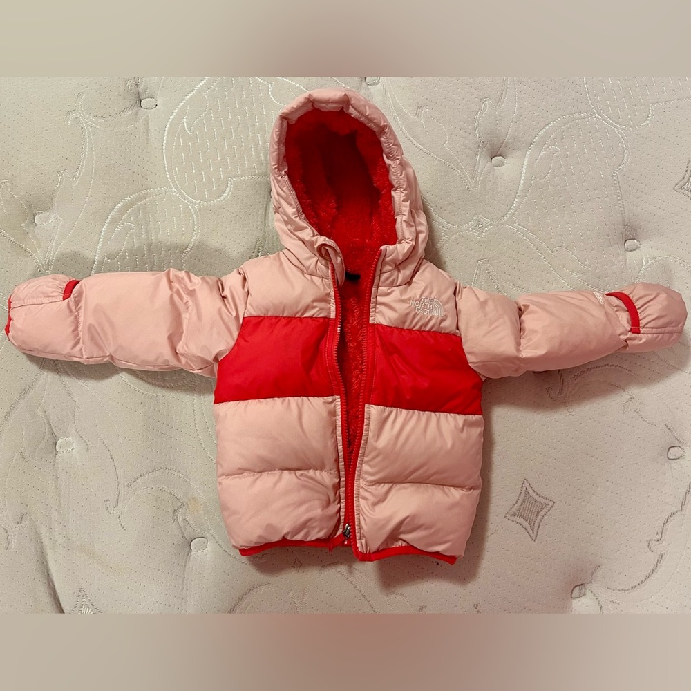 Used few times for winter only The Northface Coats for toddlers